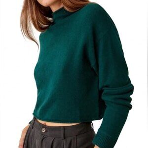 Reformation Cashmere Cropped Sweater